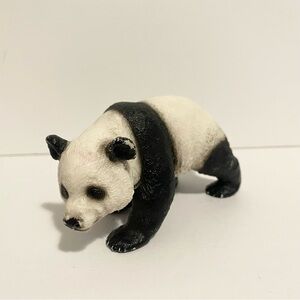 Schleich Panda Figure Animal Toy Small 4” Bamboo Forest Teddy Bear Black White
